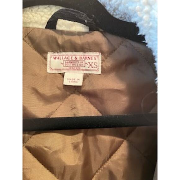 J. Crew Men's Wool Plaid Jacket with Sherpa collar - X-Small - Picture 5 of 5